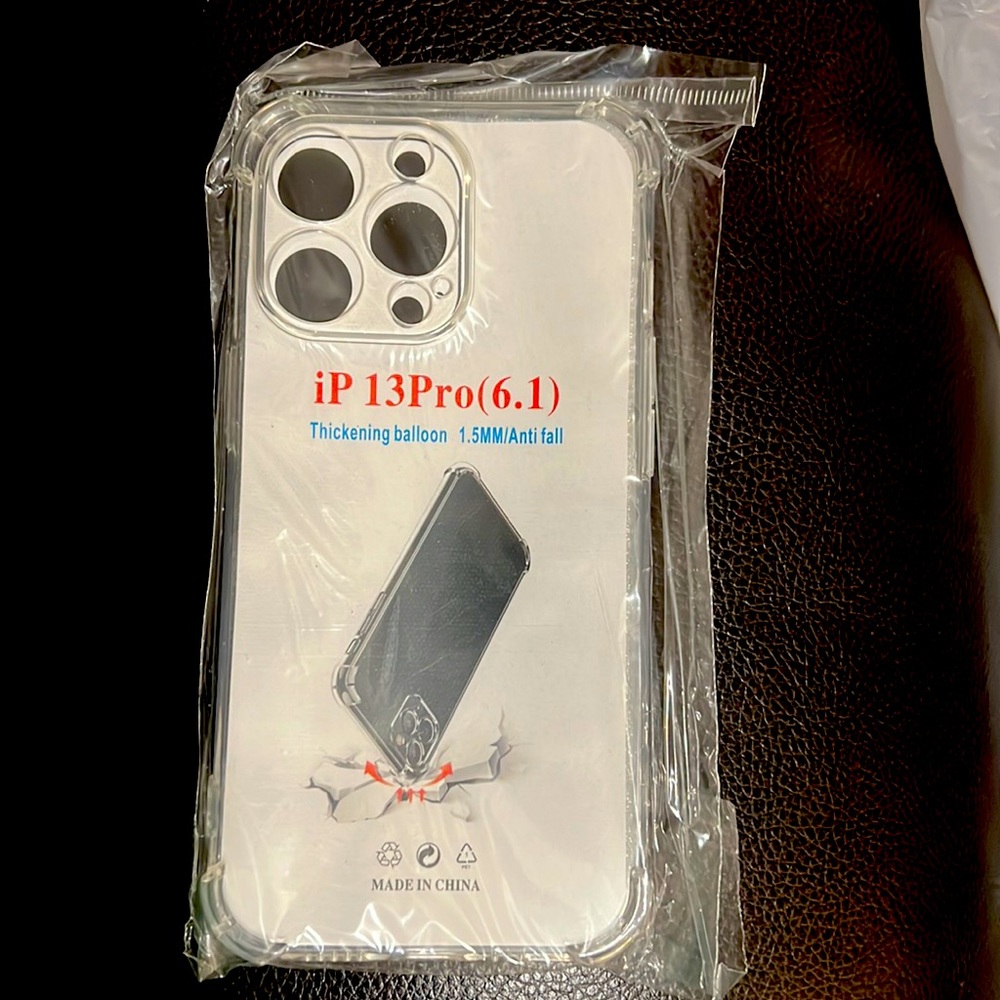 Clear iPhone 13 Pro case